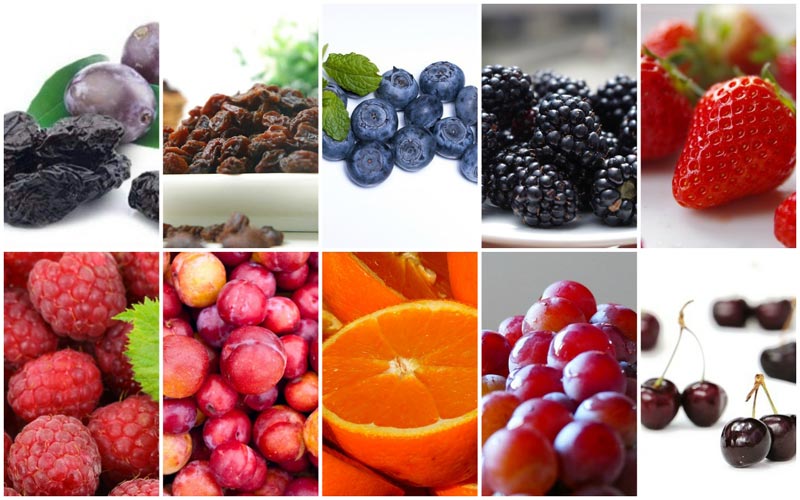 میوه های حاوی آنتی اکسیدان - سلامت پوست در سفر