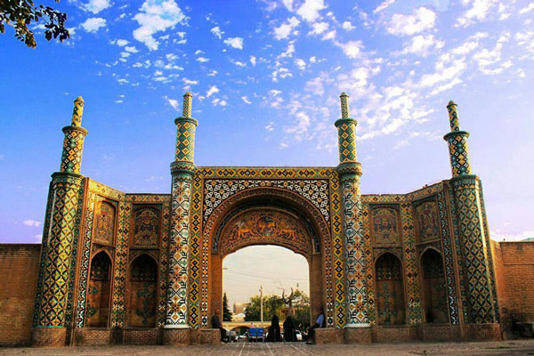دروازه قدیم تهران 